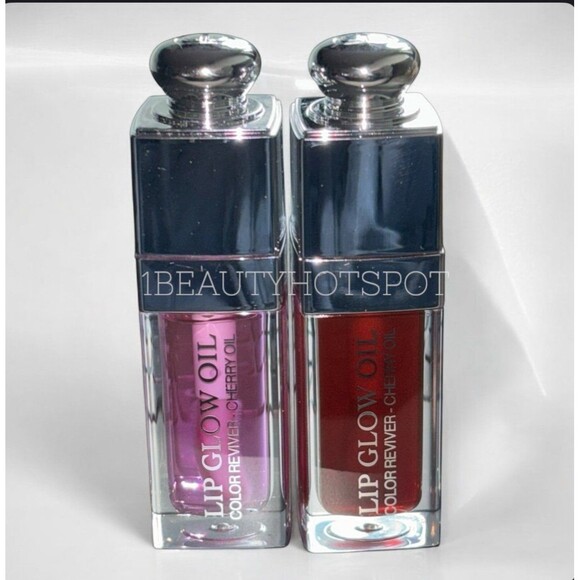 Dior Addict Lip Glow Oil Bundle of 2 - 063 Pink Lilac and 062 Bronzed Glow - Picture 2 of 8
